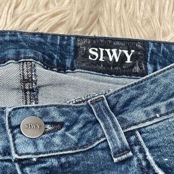 SIWY paint splatter jeans size 25 - Picture 2 of 5